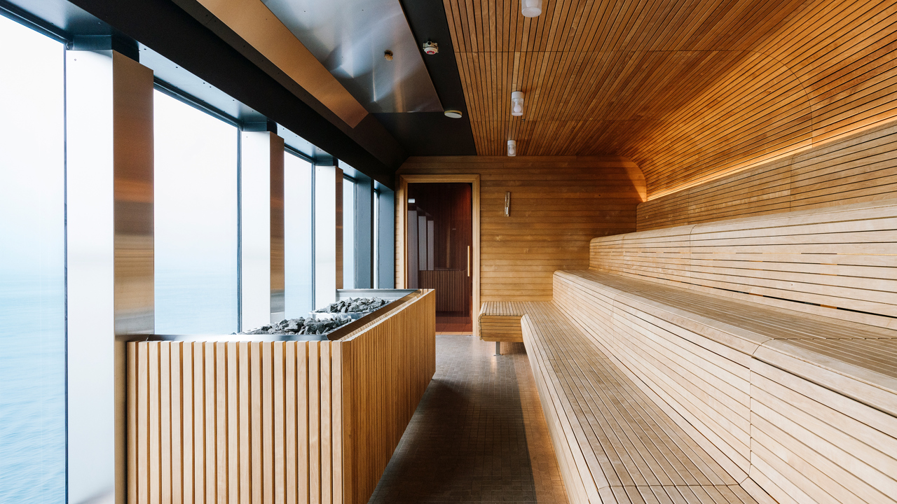 Sauna MS Fridtjof Nansen HGR 158666 Photo Clara Tuma