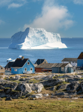 diskobugten_qeqertarsuaq by med isbjerg
