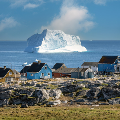 diskobugten_qeqertarsuaq by med isbjerg