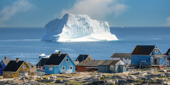 diskobugten_qeqertarsuaq by med isbjerg