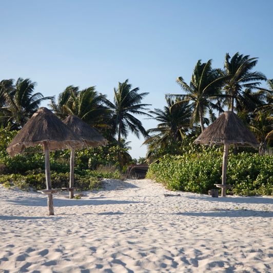 Mexico Yucatan El Cuyo Strand 2